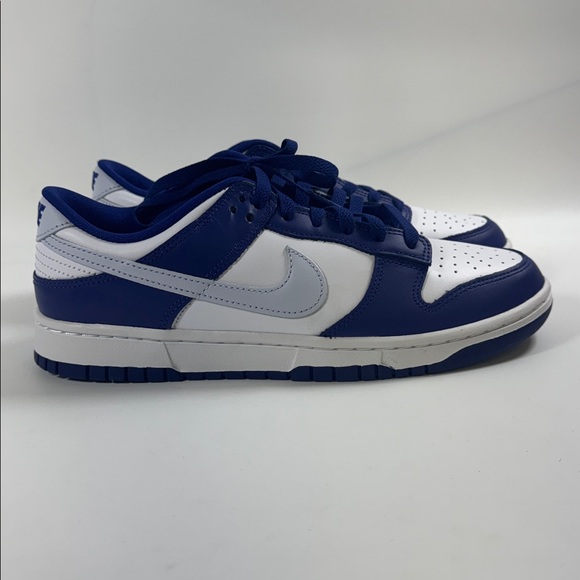 Men’s Nike Dunk Low Retro DV0833-401 Blue/White NWOB - Picture 3 of 4